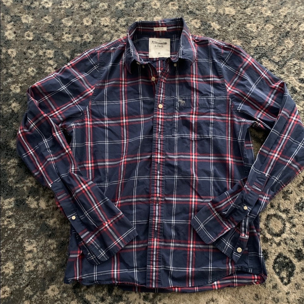 Like new Abercrombie ( muscle ) Flannel